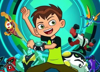 Ben 10: koşan adam oyun ekran görüntüsü