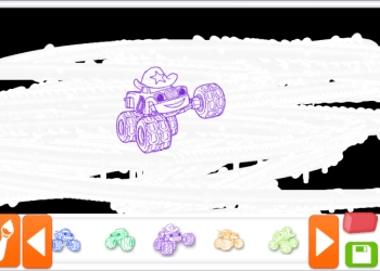 Blaze And The Monster Machines: Free Draw game screenshot