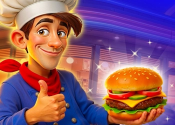 Siin Burger mängu ekraanipilt