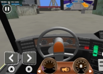 Simulator Autobusi Për Drejtimin 3D pamje nga ekrani i lojës