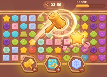 Candy Match Move tangkapan layar permainan