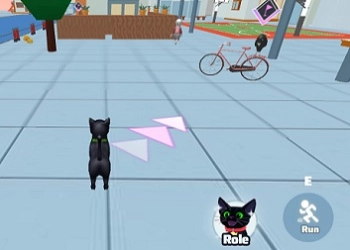 Katzen-Spielzeit-Abenteuer Spiel-Screenshot