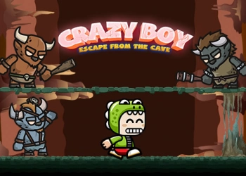 Crazy Boy Escape ຈາກຖ້ໍາ ພາບຫນ້າຈໍເກມ