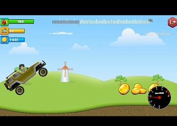 Crazy Hill Climbing game screenshot