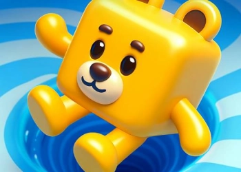 キューブドロップパズル ゲームのスクリーンショット