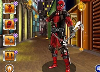 Deadpool Dress Up pamje nga ekrani i lojës