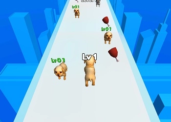 Hunde-Evolution-Lauf Spiel-Screenshot