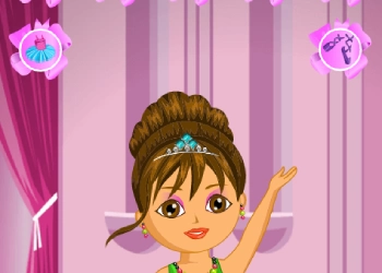 Dora Ballerina Dressup ພາບຫນ້າຈໍເກມ