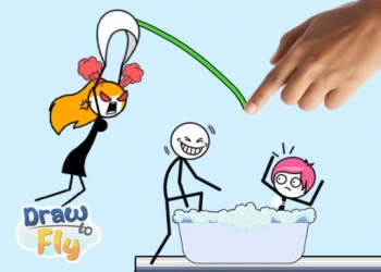 Rajzolj, hogy repülj. játék képernyőképe