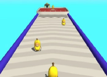 Epic Banana Run: Merge Master skærmbillede af spillet