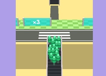 Escalator Rush 3D schermafbeelding van het spel