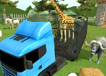 Jeu De Transport D'Animaux De Ferme capture d'écran du jeu