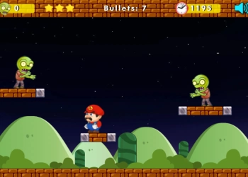 Mario Gordo Contra Zombis captura de pantalla del juego