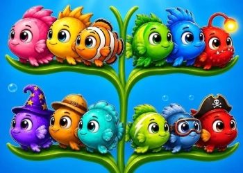 Ordenar Peces captura de pantalla del juego