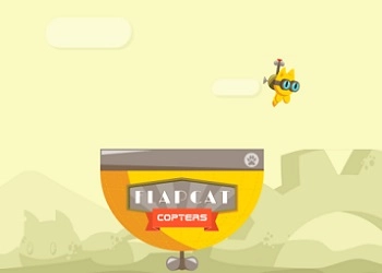 Flapcat Copters თამაშის სკრინშოტი