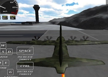 Vlucht Simulator C130 Training schermafbeelding van het spel