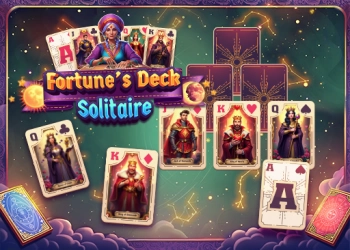 Fortune's Deck Solitaire schermafbeelding van het spel