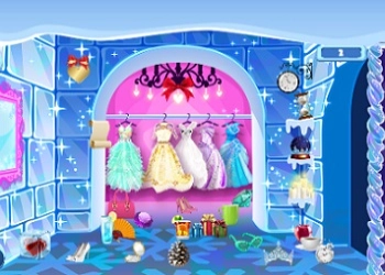 Frozen Princess Hidden Object game screenshot