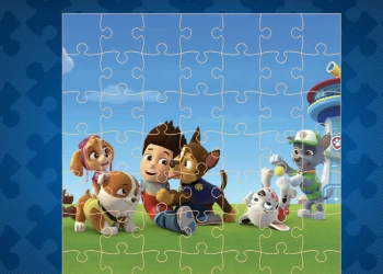 Fun Paw Patrol Jigsaw game screenshot