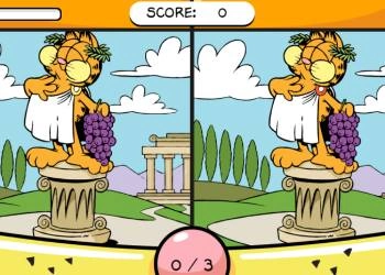 Garfield Encuentra La Diferencia captura de pantalla del juego