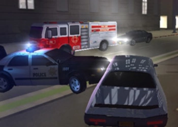 GTA: Curse cu Poliția 3D captură de ecran a jocului