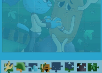 Gumball Jigsaw στιγμιότυπο οθόνης παιχνιδιού