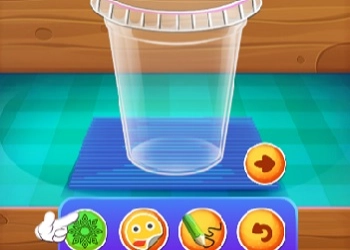 Гульня Ice Slushy Maker Rainbow Desserts скрыншот гульні