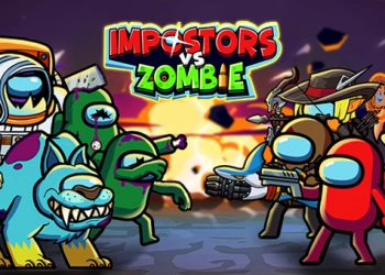 Impostors Vs Zombies: Tirik Qolish o'yin skrinshoti