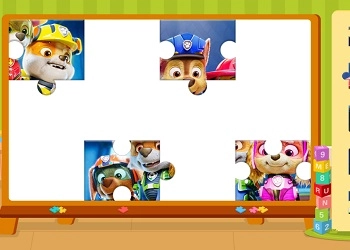 ジグソーパズル: PAWレスキュー ゲームのスクリーンショット