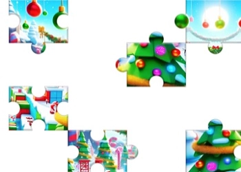 Jigsaw Puzzle: Roblox Santa Dash game screenshot