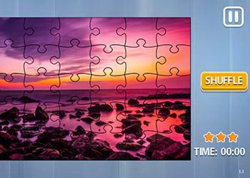 Jigsaw Puzzle: Naplementék játék képernyőképe