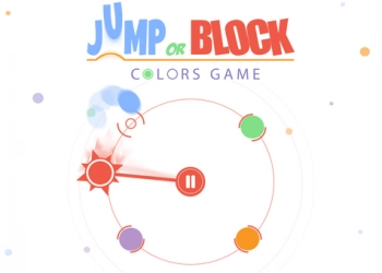 Juego De Saltar O Bloquear Colores captura de pantalla del juego