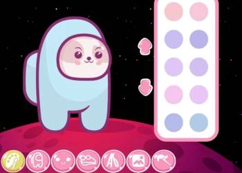 Kawaii Onder Ons schermafbeelding van het spel