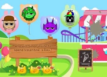 Kids Quiz: Sprunki Valentine's Day game screenshot