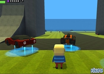 Kogama: World Racing game screenshot