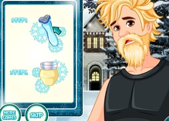 Trasformazione Della Barba Gelata Di Kristoff screenshot del gioco