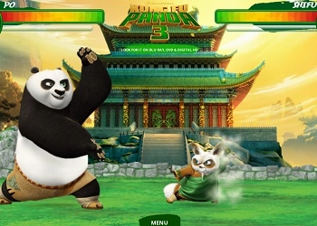 Kung Fu Panda 3: Raevukas Võitlus mängu ekraanipilt