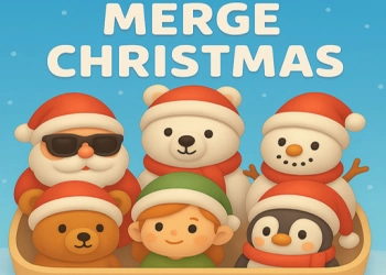 Merge Christmas game screenshot