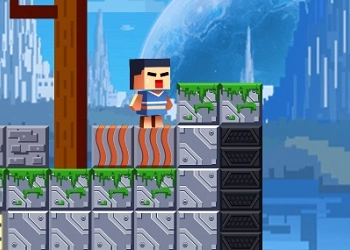 Minecraft Blokman Ga schermafbeelding van het spel