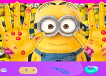 Minion Əl Həkimi Oyunu Onlayn - Xəstəxana Cərrahiyyəsi oyun ekran görüntüsü