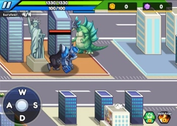 Monsterstadt Überleben Spiel-Screenshot