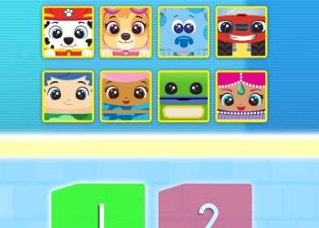 Nick Jr Block Star Challenge pamje nga ekrani i lojës