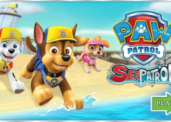 Paw Patrol: ການລາດຕະເວນທະເລ ພາບຫນ້າຈໍເກມ