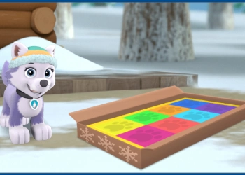 Paw Patrol: Snow Day Math Moves скріншот гри