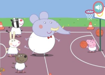 Peppa Cho'chqa Basketboli o'yin skrinshoti