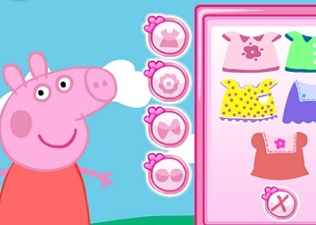 Peppa Pig Ailesi Kostüm Giydirme oyun ekran görüntüsü