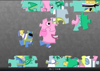 Peppa Pig: George – Puzzle tangkapan layar permainan