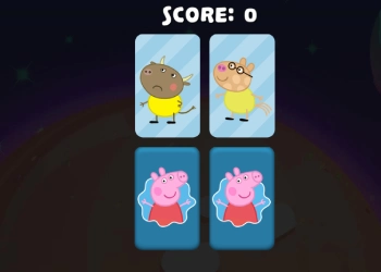 Peppa Pig: Cartões de Memória captura de tela do jogo