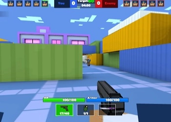 Pixel Gun 3D captura de tela do jogo