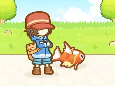 Pokemon Magikarp Jump Online snímek obrazovky hry